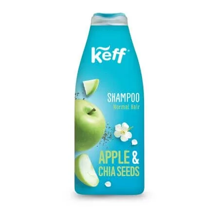 Sampon pentru par normal, 500 ml, Mar si Seminte de Chia, Keff — preț și oferte