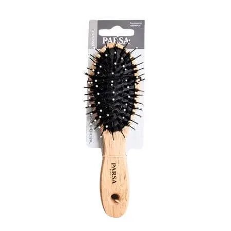 Perie de par mica din lemn arbore cauciuc, Parsa Parsa Beauty — preț și oferte