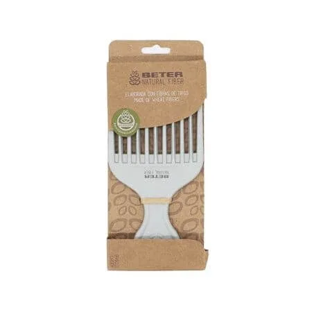 Pieptene afro din fibra naturala, 1 bucata, diverse culori, Beter — preț și oferte