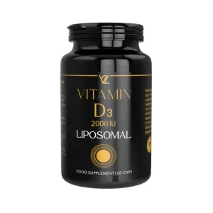 Vitamina D3 Liposomala, 2000 UI, 30 capsule vegetale, Vio Nutri Lab