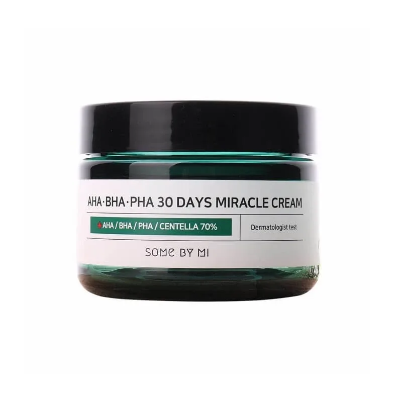 Crema cu AHA-BHA-PHA 30 Days Miracle, 60 grame, Some By Mi — preț și oferte