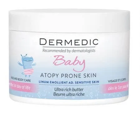 Unt de corp pentru bebelusi Baby, 225 ml, Dermedic — preț și oferte