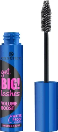 Essence Cosmetics Get Big! Lashes Mascara Volume Boost Waterproof 01 Black, 12 ml — preț și oferte