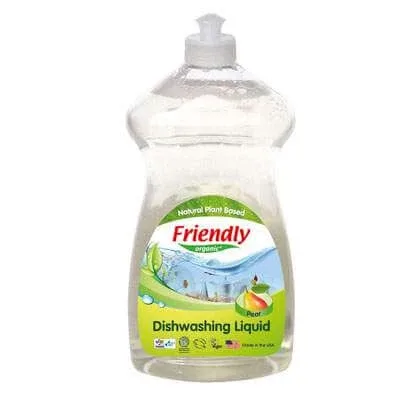 Detergent lichid pentru biberoane si vase cu esenta naturala de pere Organic, 739 ml, Friendly Organic — preț și oferte