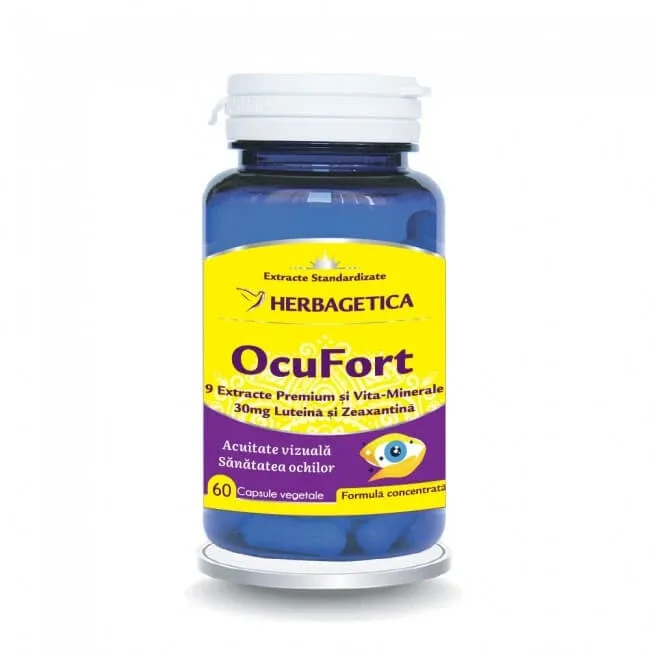Herbagetica Ocufort Ocu Fort x 60cps — preț și oferte