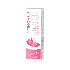 Emulsie hipoalergenica pentru igiena intima IntimoHelp, 400 ml, Zdrovit