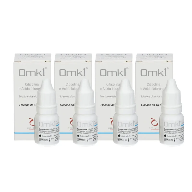 Soluție oftalmică sterilă Omk1®, 4 x 10 ml, Omikron Omikron Italia — preț și oferte