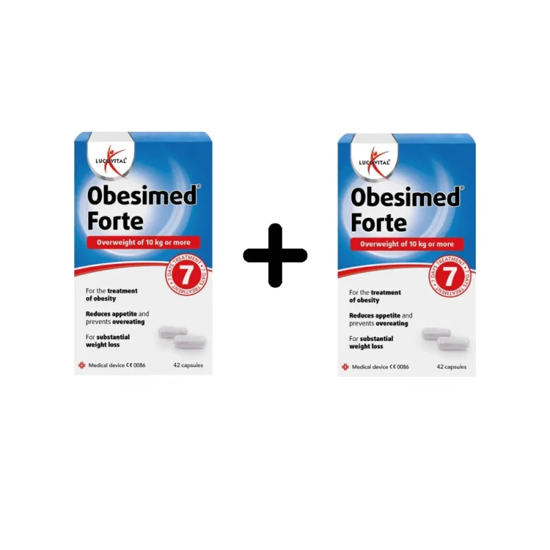 Obesimed Forte, 2 x 42 capsule, Lucovitaal — preț și oferte