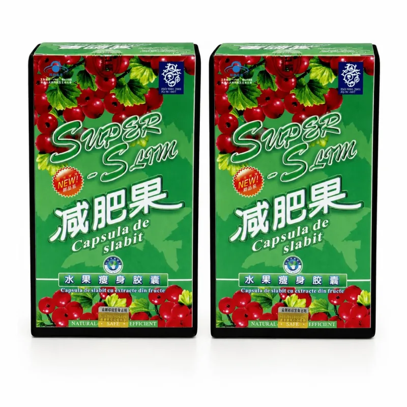 Capsule pentru slăbit Super Slim, 2x30 capsule, Naturalia Diet — preț și oferte