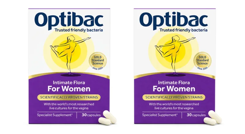 Probiotic pentru flora vaginalǎ, 2 x 30 capsule, Optibac — preț și oferte