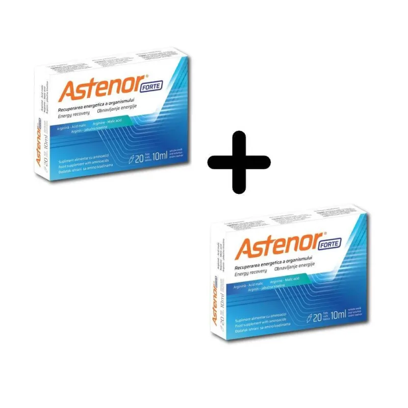 Astenor Forte, 2 x 20 fiole, Biessen Pharma — preț și oferte