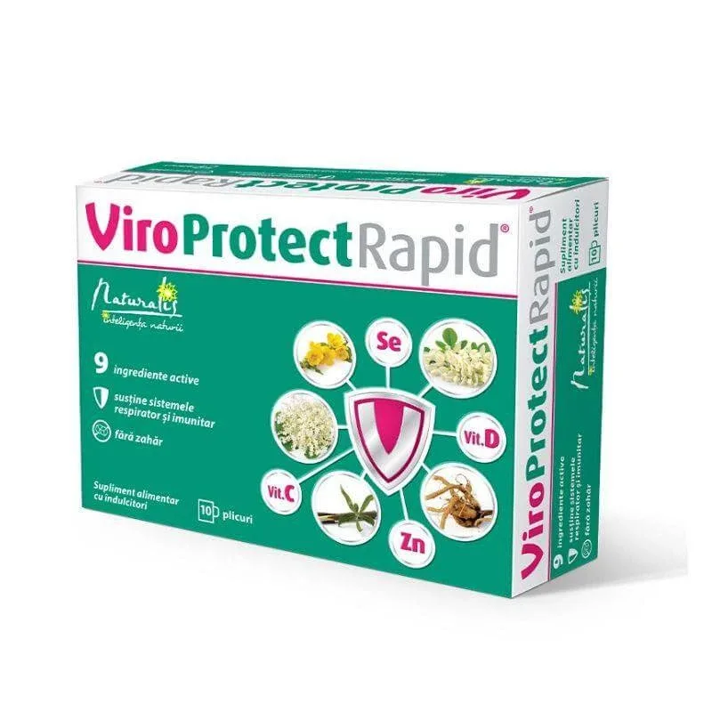 Naturalis ViroProtect Rapid x 10 plicuri — preț și oferte