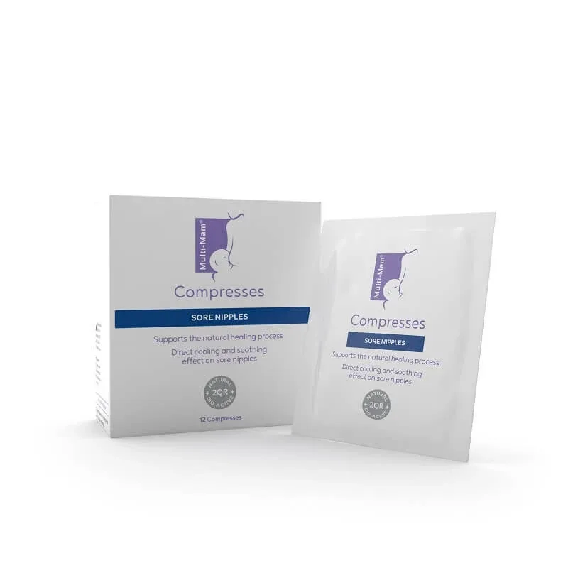 Comprese impregnate Multi-Mam cu gel bio-activ pentru ragade, 12 bucăți, Bioclin — preț și oferte