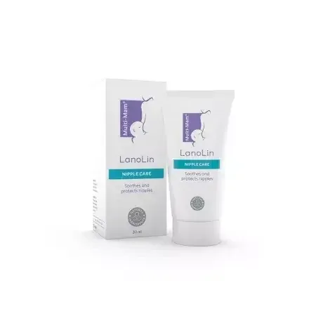 Unguent Multi-Mam Lanolin pentru mameloane uscate și crăpate, 30 ml, Bioclin — preț și oferte