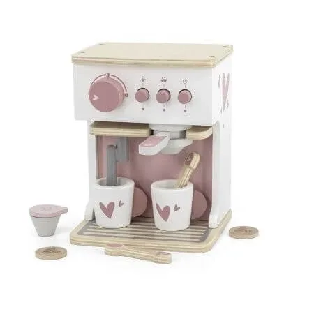 Jucarie din lemn pentru copi Espressor, Roz, Label Label — preț și oferte