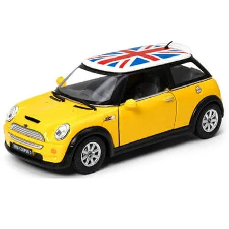 Masinuta metalica Mini Cooper S, 13 cm, Kinsmart — preț și oferte