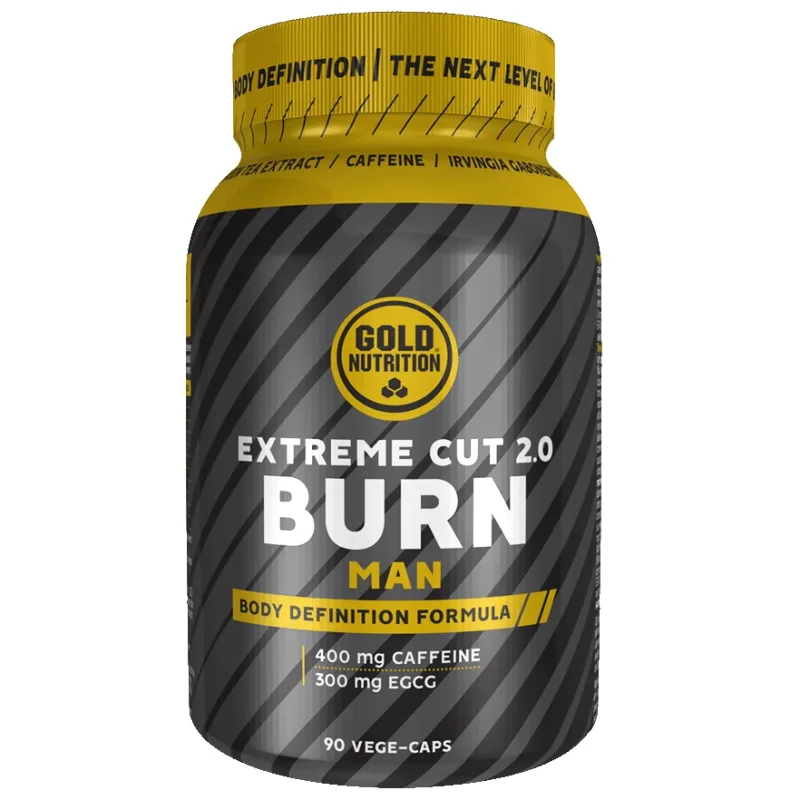 Extreme Cut Burn 2.0 Man, 90 capsule vegetale, Gold Nutrition — preț și oferte
