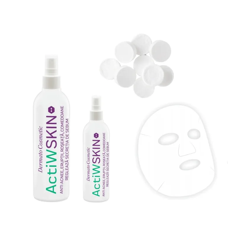 Pachet mic tratament anti acnee, ActiW SKIN — preț și oferte
