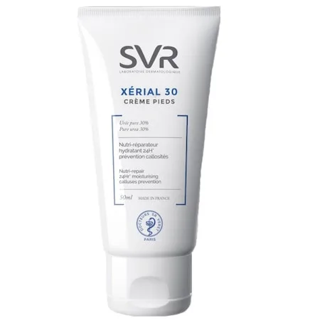 Crema cu uree 30% Xerial 30 pentru picioare, 50 ml, SVR — preț și oferte