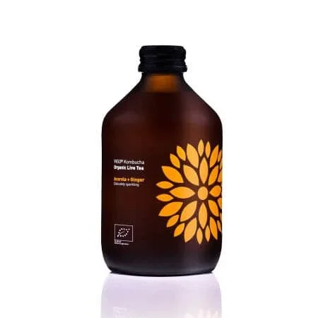 Bautura Bio Kombucha cu Acerola si Ginger, 330 ml, Vigo — preț și oferte