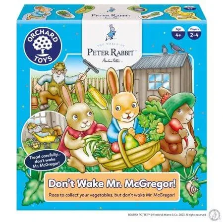 Joc de societate Nu-l trezi pe Dl McGregor, 4+ ani, Peter Rabbit, Orchard — preț și oferte