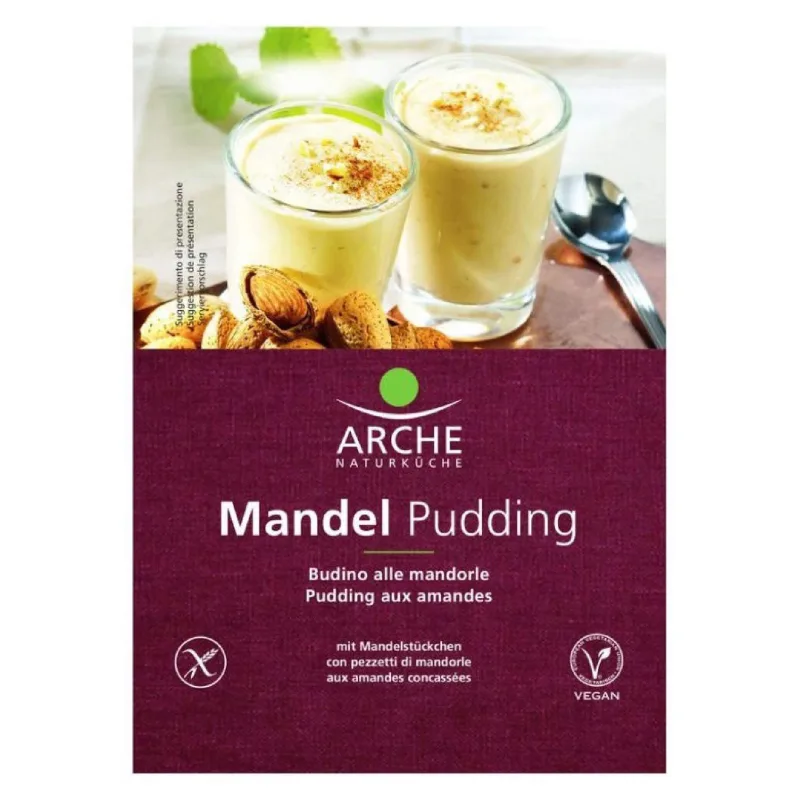 Budinca Bio de migdale, 46 g, Arche Naturkuche — preț și oferte