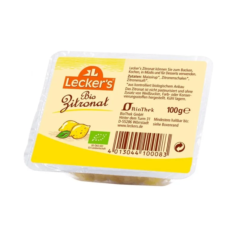 Coaja de lamaie Bio, 100 g, Lecker's — preț și oferte