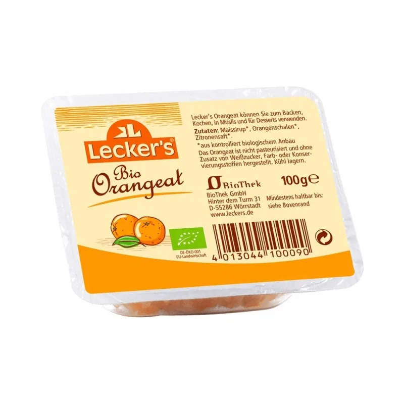 Coaja de portocala Bio, 100 g, Lecker's — preț și oferte