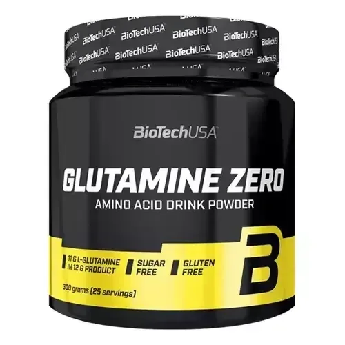Glutamina Zero, Lemon, 300 g, BioTech USA — preț și oferte