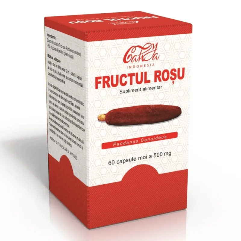 Fructul Rosu, 60 capsule moi, Cahya — preț și oferte
