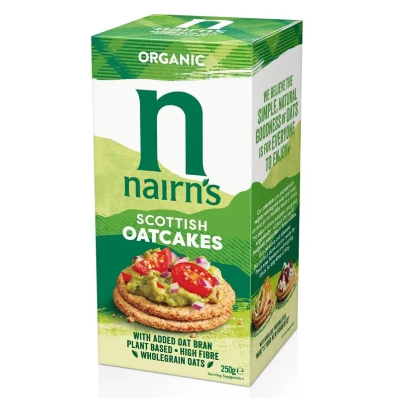 Painici eco din ovaz integral, 250 g, Nairns — preț și oferte