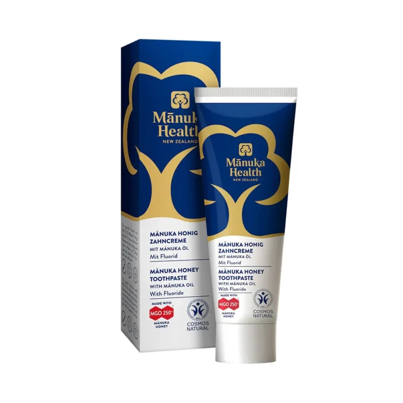 Pastă de dinti cu fluor si miere de Manuka MGO 250+, 75 ml, Manuka Health — preț și oferte