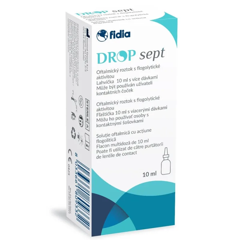 Solutie oftalmica Dropsept, 10 ml, Fidia Farmaceutici — preț și oferte