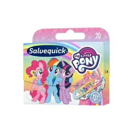 Plasturi pentru copii My little pony, 20 bucati, Salvequick — preț și oferte