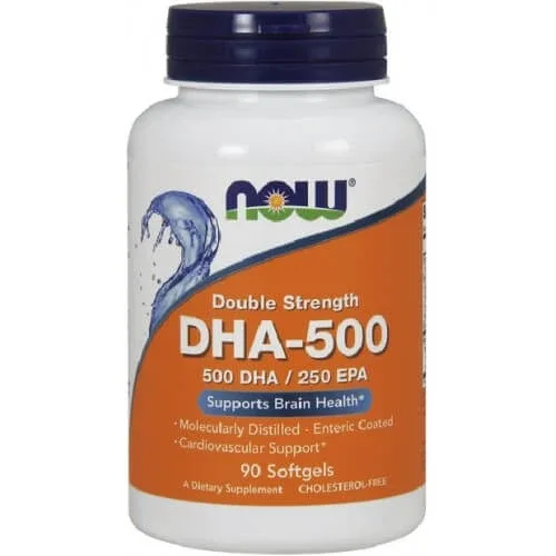 DHA-500 mg Omega 3 x 90 cps moi, Now Foods — preț și oferte