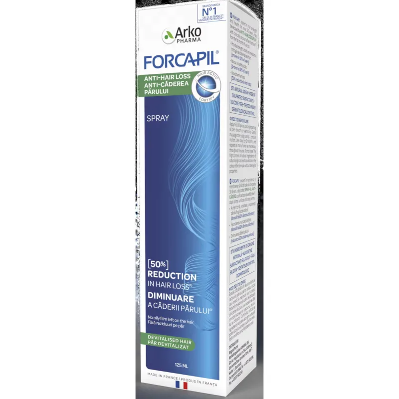 Spray împotriva căderii părului Forcapil, 125 ml, Arko Pharma — preț și oferte