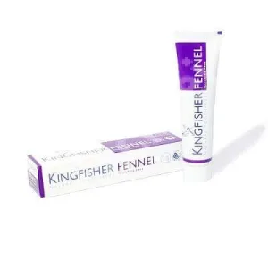 Pastă de dinți naturală cu fenicul fără fluor, 100 ml, Kingfisher