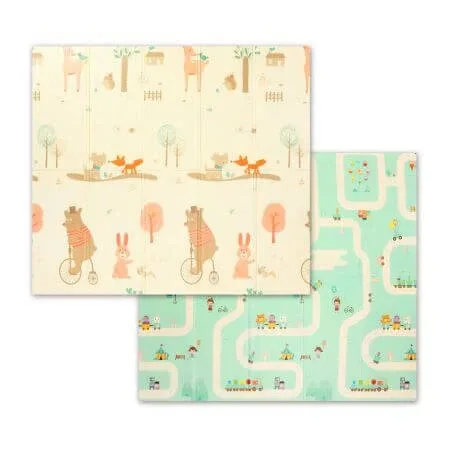 Covoras educativ din spuma XPE, 180 x 200 cm, Babyono — preț și oferte