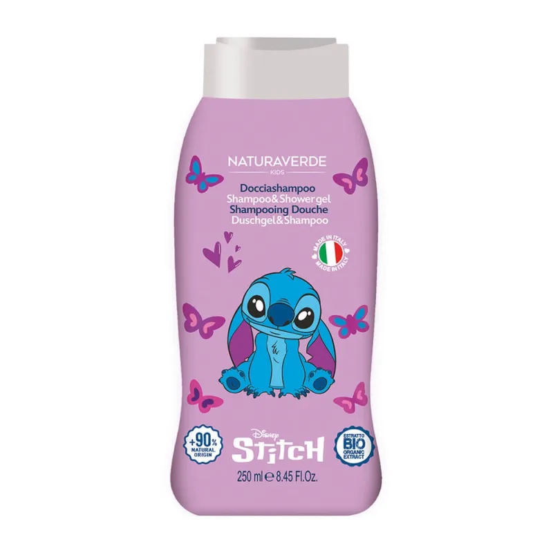 Sampon si gel de Stitch, 250 ml, Naturaverde — preț și oferte