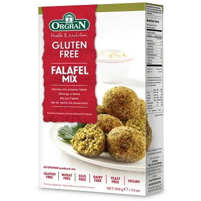 Falafel Mix fara gluten, 200 g, Orgran — preț și oferte