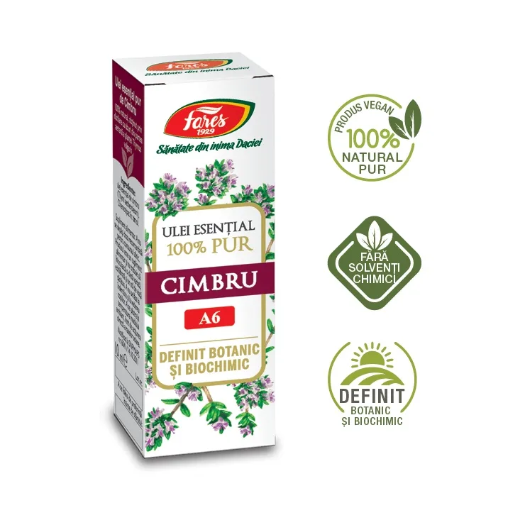 Ulei cimbru x 10ml (Fares) — preț și oferte