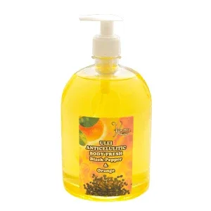 Ulei anticelulitic Body Fresh Black Pepper si Orange, 1000 ml, Kosmo Oil KosmoLine — preț și oferte