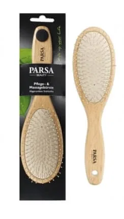 Parsa Beauty Perie de păr din lemn cu pini de metal, 1 buc — preț și oferte