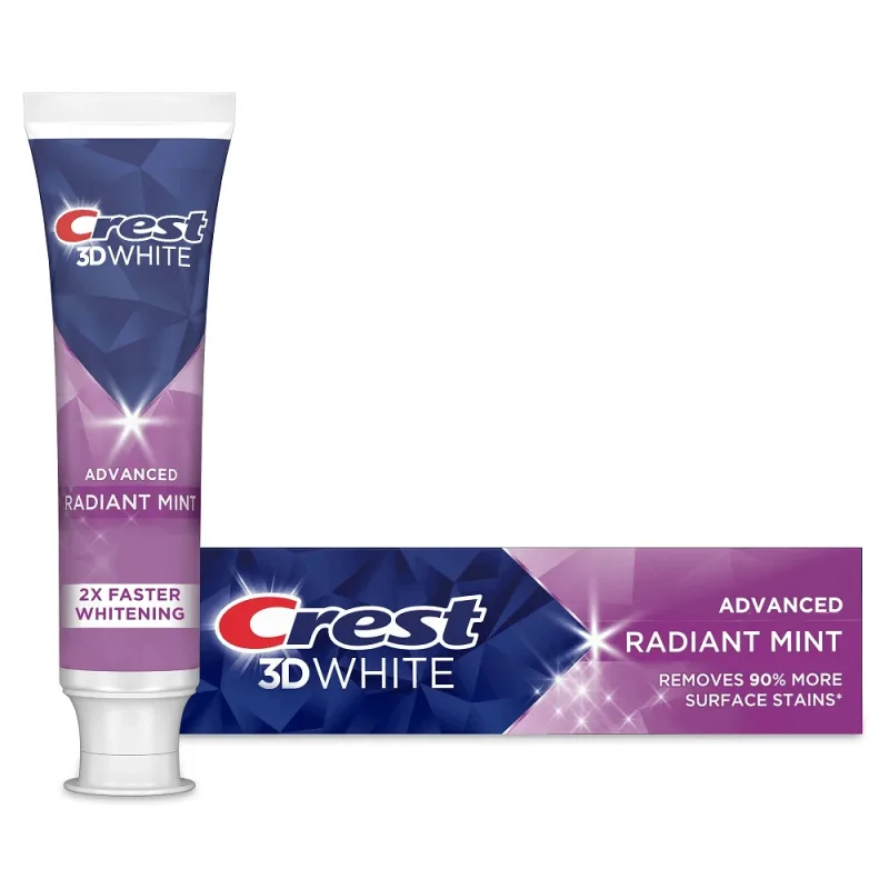 Pasta de dinti 3D White Radiant Mint, 93 g, Crest — preț și oferte