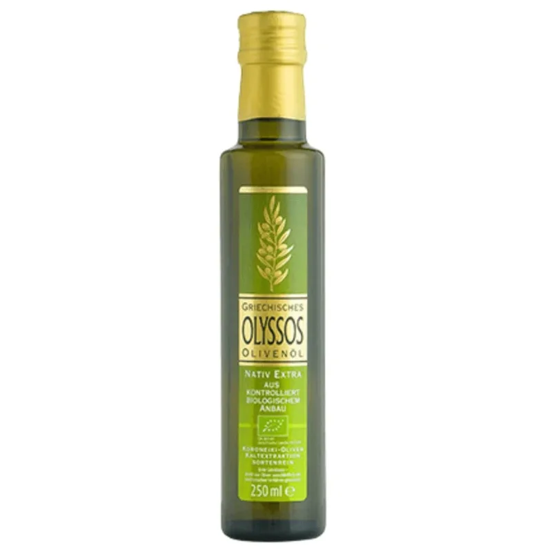 Ulei de masline bio extravirgin Olyssos, 250 ml, Botzakis — preț și oferte