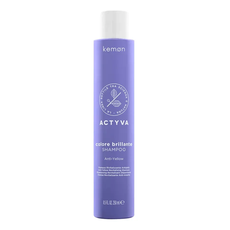 Sampon pentru neutralizarea tonurilor de galben Colore Brillante, 250 ml, Kemon — preț și oferte