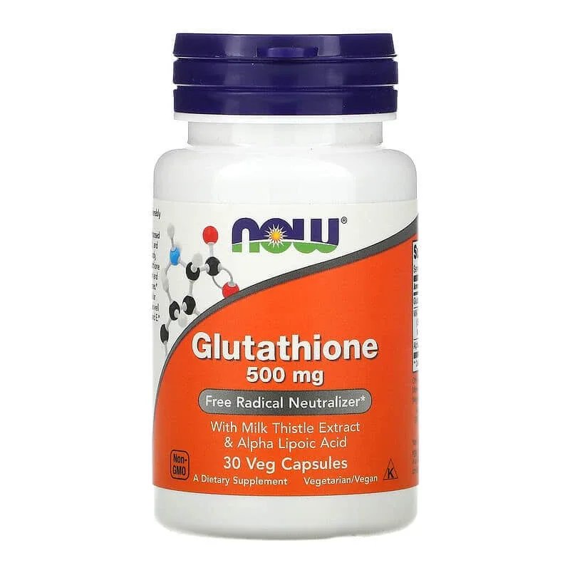 Glutation, 500 mg, 30 capsule vegetale, Now Foods — preț și oferte