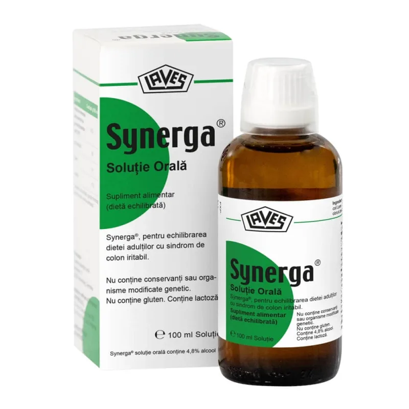 Solutie orala Synerga, 100 ml, Laves — preț și oferte