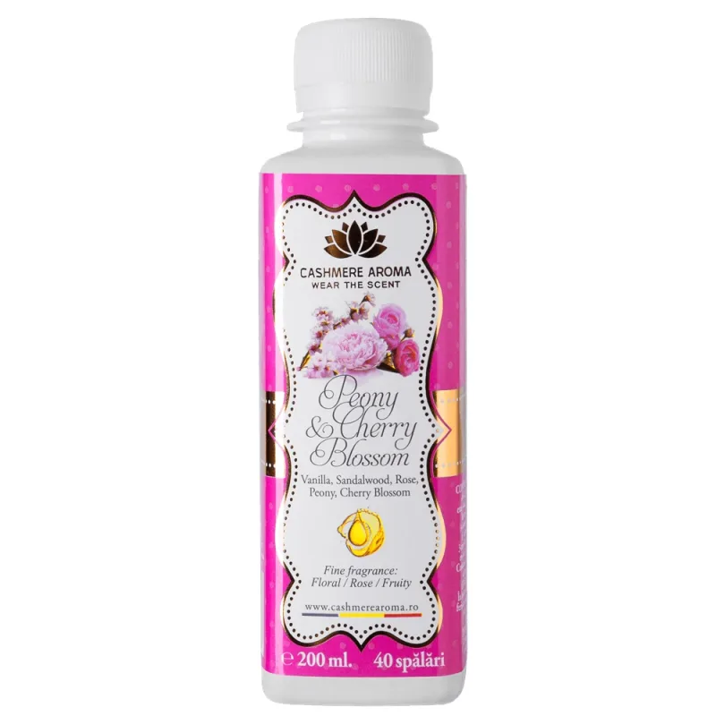 Parfum de rufe Peony Cherry Blossom, 200 ml, Cashmere Aroma — preț și oferte