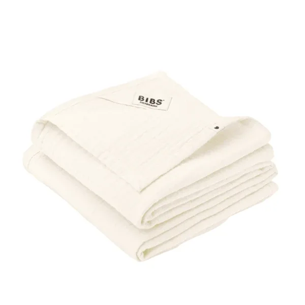 Set 2 museline, 70x70 cm, Ivory, Bibs — preț și oferte